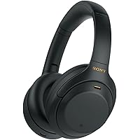 Sony WH1000XM4 Słuchawki Nauszne, Czarny, Do 30h Pracy