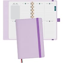 Agenda De Poche 2026 - Format A6 (16x10 Cm), Couverture Souple Cuir PU, Spirale, Semainier Avec Calendrier Mensuel - En Français