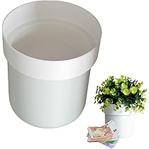Vaso Fiori Con Nascondiglio Segreto - Cassaforte Invisibile Per Soldi E Chiavi, Grigio