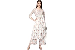 Nitimatta Kurti-Set für Damen mit Palazzo indischer Partykleidung gebrauchsfertiger Kurta