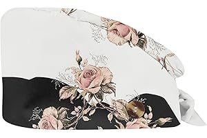 XYYYHTL Cuffia Chirurgica per Donna e Uomo Cuffie Sala Operatoria Cuffiette Chirurgiche Cotone Cappello Sanitario Cuffietta Chirurgica per Infermieri Dentista Mediche Berretto Chirurgico Regolabile