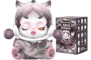 POP MART Skullpanda The Mare of Animals Series-1PC Figurines Populaires Figurines Aléatoires Figurines d’Action Figurines de Jouet Figurines à Collectionner Cadeaux Créatifs