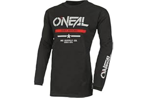 O'NEAL | Maillot MTB DH Downhill FR Freeride | Tejido Transpirable, máxima Libertad de Movimiento | Maillot Element FR Hybrid | Adulto