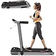 Electric Treadmill Folding Treadmill 10 km/h 1-2.5PS 6/12 Preset Programmes LCD Screen 1-10