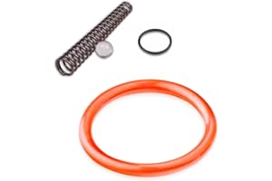 namroh.HC Crema Valve Spring - Juego de juntas de bola de vidrio para unidad de preparación compatible con máquinas de café Saeco