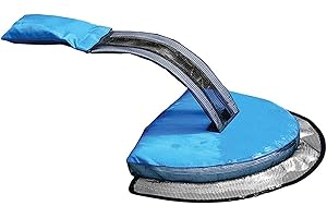 OAICIA Rettungsrampe für Pool, Tierrampe Kleintier Swimming Fluchtrampe Sicherheit Tierrettungs Critter Escape Ramp Werkzeug & Zubehör für Pet - Blau