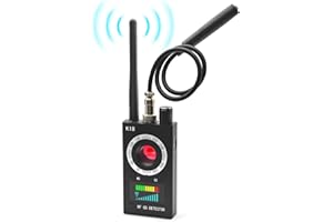TANMOTE Rilevatore Microspie Anti-Spia, Rilevatore GPS, Mini Telecamere Nascoste Invisibili, Microspie Auto, Disturbatore Frequenze Cellulari, Microspie Audio Ambientali RF Senza Fil per Hotel Ufficio Casa