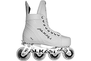 Alkali Cele Adjustable Senior Junior Youth Roller Inline Hockey Skates, New for 2023