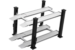 JISADER 1/64 Diorama Auto Vitrine Druckguss Auto Garage Legierung Autos Modell Spielzeug Display Stand , Schwarz