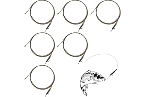 BELIHOME 6PCS Karpfen Zubehör, Angelzubehör Karpfen Angeln Haar Rigs Helicopter Rigs Safety Lead Clip Rig Vorfach, Wechselwirbel Clips zum Karpfenangeln Leadclip für Karpfenanfänger