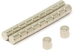 Magnet Expert 4 mm de diamètre x 4 mm d'épaisseur N42 Néodyme Aimant - 0.58 kg Pull (paquet de 20)