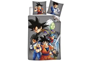 AyMax pościel dwustronna Dragon Ball Z z postaciami - 140 x 200 cm