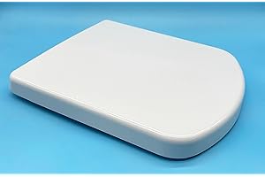 PLASTISAN Tapa y asiento de inodoro con caida amortiguada - Compatible con Dama Senso y Compac Roca