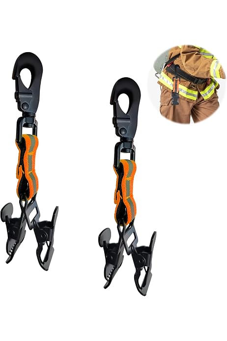 Gants De Pompier ROSTAING RESCUEFLUOBC - Paire Pour Désincarcération Et Secours Routiers - Anti-coupure EN388:4X44FP - Noir/jaune Fluo