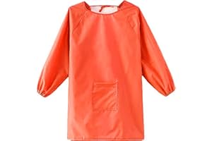 YeeHeen Art Smock Artist Painting Apron Waterproof Long Sleeve Smock with Pocket