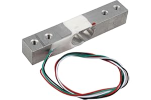 HALJIA Portable Electronic Weight Sensor Load Cell Weighing Sensor (1KG) Compatible with Arduino Raspberry Pi DIY Etc