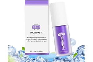 HUBBMX Purple Toothpaste, Violette Zahnpasta, Lila Zahnpasta Weisse Zähne,Lila Zahnpasta für strahlend weiße Zähne, Whitening Zahnpasta, Lila Zahncreme Weiße Zähne