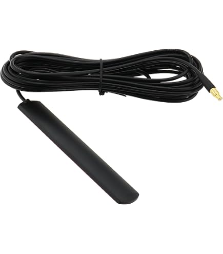 Eightwood Combi-dakantenne – GPS + FM/AM – Met Versterker – 5 Meter Kabel – Voor Pioneer, Kenwood, Alpine & Meer – 12V