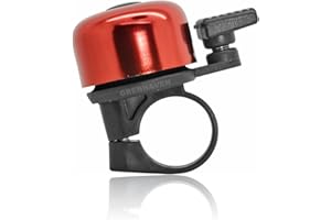 Grenhaven Campanello da bicicletta per bambini, campanello per bicicletta, campanello per bicicletta, campanello per bicicletta, campanello per bicicletta, alloggiamento in alluminio leggero e robusto