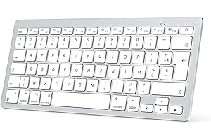 OMOTON Clavier sans Fil Bluetooth pour Mac, pour Apple MacBook Pro, MacBook Air, iMac, iMac Pro, Mac Mini, Clavier AZERTY Com
