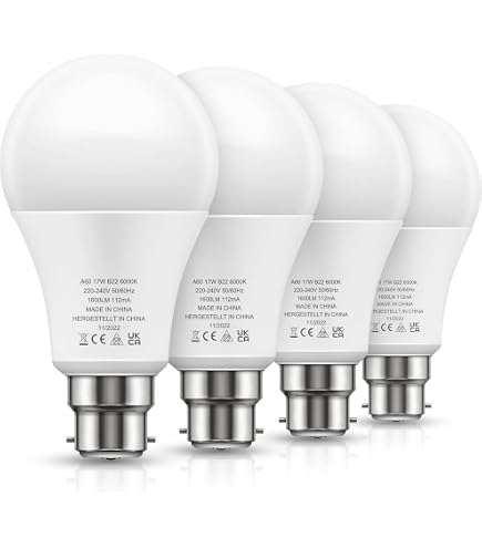 5W B22 Bayonet LED Bulbs - 40W Equivalent, Warm White Or Cool White, 180° Beam, A++ Rated (Pack Of 50+)