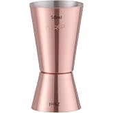 HENDI Jigger Double 25/50 ml, BarUp, Cocktail Measuring Glass, Bar Measuring Dispenser, Bartender, Bar, Beverages, Cocktails,
