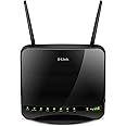 D-Link DWR-953 Router 4G LTE Wireless Dual Band AC1200, 4 Porte LAN Fast Ethernet, Slot per Micro SD Card Integrato, 3 Antenn