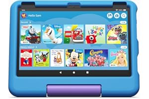 Amazon Kid-Proof Case for Fire HD 10 tablet | Only compatible with 13th generation tablet (2023 release), for ages 3–7, Blue
