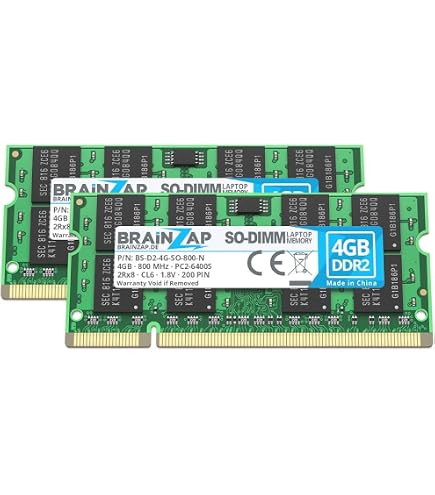 Mémoire RAM 2 Go DDR2 PC2-6400 Pour Asus Eee PC 1005PE Seashell - Neuf - Garantie à Vie