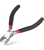 Pinces Coupantes Latérales HJZHII 4,5 Pouces - Acier Inoxydable - Pour Électronique, Bijoux, Artisanat