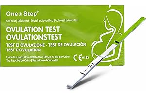 50 Test di Ovulazione One+Step Green Line con Sensibilità ottimale 20 miu/ml I Test di Fertilità per Donne I Ovulation Test I Test Ovulazione