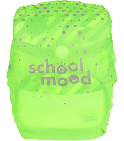 SCHOOL-MOOD Brotdose Lime – Grün, BPA-frei, 23x15x4 Cm, Mit Trennfach Für Obst & Sandwich