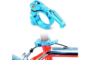 Lohas Select Aluminum Alloy Bicycle Quick Release SeatPost Clamp 34.9mm 31.8mm MTB Bike Road Bike Casual Bike Seatpost Clamp
