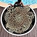 Produktbild AYUE® Mandala Handwerk Quaste Fringe Runde Strandtuch Strand Yoga-Matten-Schal-Schal Tapestry Chiffon Tischdecke Picknickdecke Schal