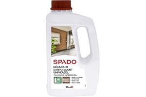 SPADO - Décapant surpuissant sol - Remise à neuf avant protection - Dissout les couches de toutes les protections - Facile & rapide - Pour tous types de sols - Parfumé - 1L - Fabriqué en France