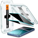 Spigen EZ Fit Privacy Screen Protector [2P] Samsung Galaxy S25 / S24 | Anti-spy, Tempered glass, Incl. Installation Kit, Scra