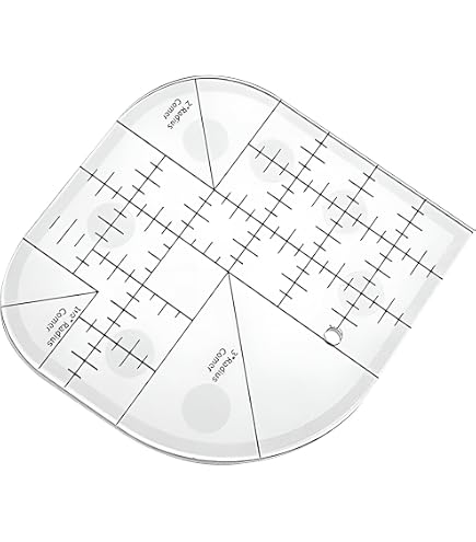4er Set Quilt-Lineale Aus Acryl – Perfekt Zum Stoffschneiden & Nähen