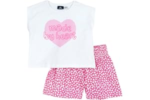 Chicco, Completo Bambina, con Maglietta e Pantaloncini, in Morbido Cotone, Designed in Italy, Abbigliamento Bambina