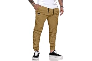 JMIERR Pantalon de Travail Homme Pantalon Cargo Homme Pantalon Jogging Slim Fit Militaire Coton Jogging Sport Pantalon avec Quatre Poches