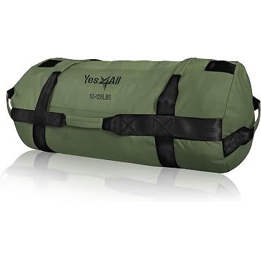 Sac Bulgarian Bag HOMCOM 25kg - Sac De Sable Fitness Pour Entraînement à La Maison Ou En Salle