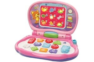 VTech - 191255 - Lumi ordi des tout-petits rose - Version FR