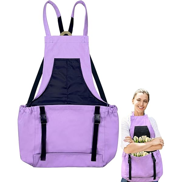 Socobeta Obstpflückschürze - Praktische Gartentasche Zum Ernten