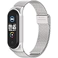 MIJOBS Strap for Xiaomi Mi Band 5 Mi Band 6 Mi Band 7 Breathable Replacement Strap for Band 4/Mi Band 3 Smartwatch Straps Wristband Bracelet for Women Men