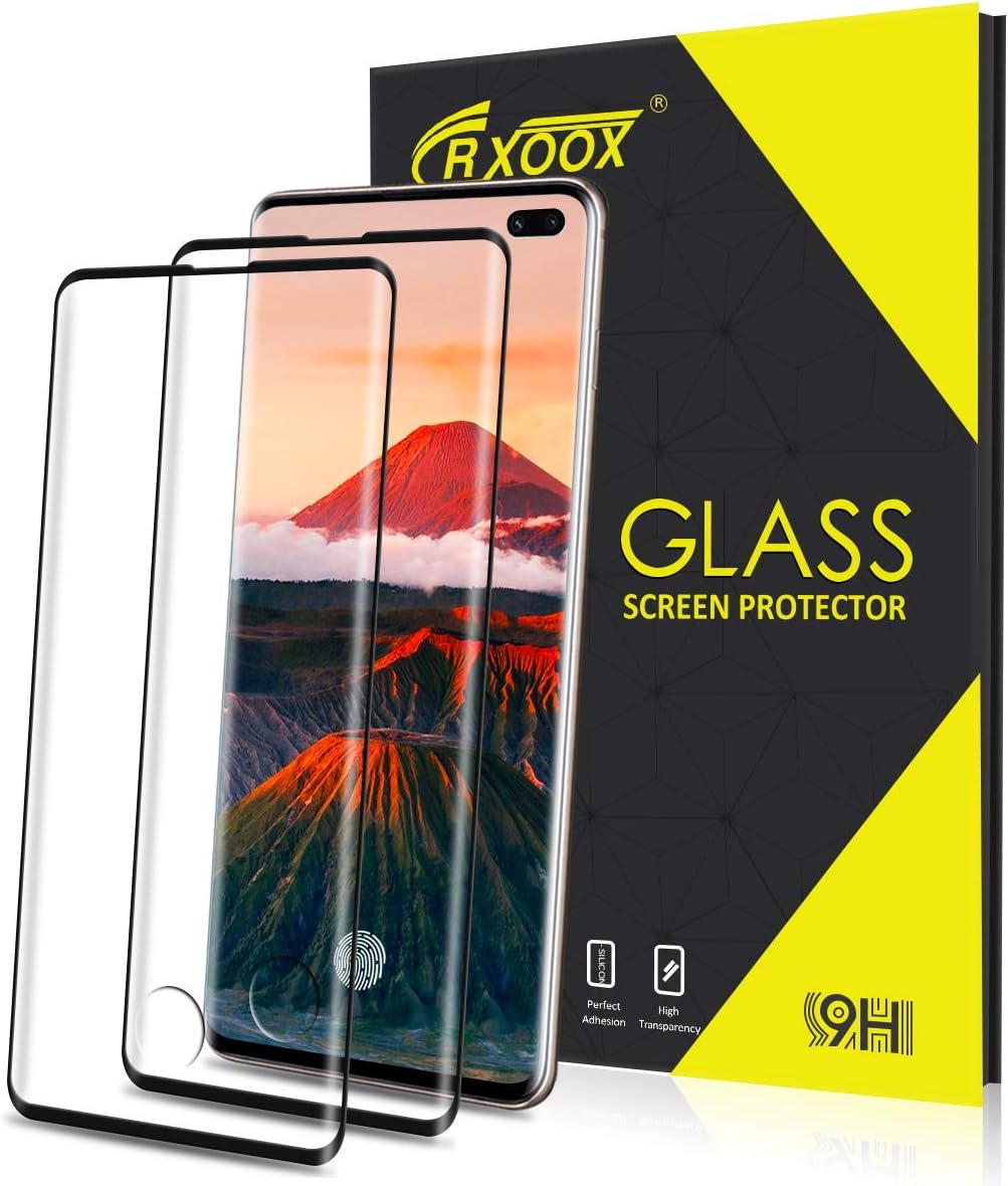 CRXOOX Screen Protector for Samsung Galaxy S10 Plus 12