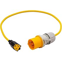 Kalle Adapterleitung British UK-Stecker Typ G Auf CEE 230V 16A 2,5mm²
