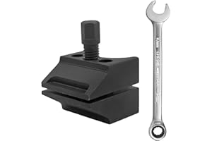 GD HUA Spargitore per ammortizzatore, mozzo diviso, strumento di espansione per ammortizzatore auto, spargitore per coscia, spalancatore automotive con chiave, strumento per cosce