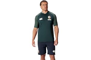 Canterbury Leones Británicos E Irlandeses Poly Camisa Hombre (Pack de 1)