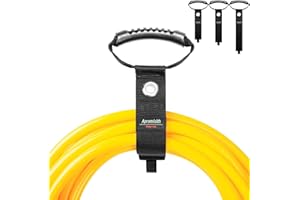 APROMISITH Verlängerungskabel Schlauch-Organisierer mit Griff 3er Pack (17"/21"/27") Verlängerungskabelhalter für Poolschläuche, Gartenschläuche (sortierte Packung)