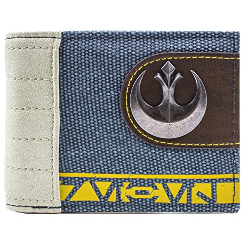 Preisvergleich Produktbild Star Wars Rogue Ein Rebell Symbol Blau Portemonnaie Geldbörse