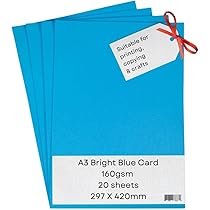 A3 Red Card Paper Printer - 180gs 20 Sheets - Coloured Craft Card - View #7